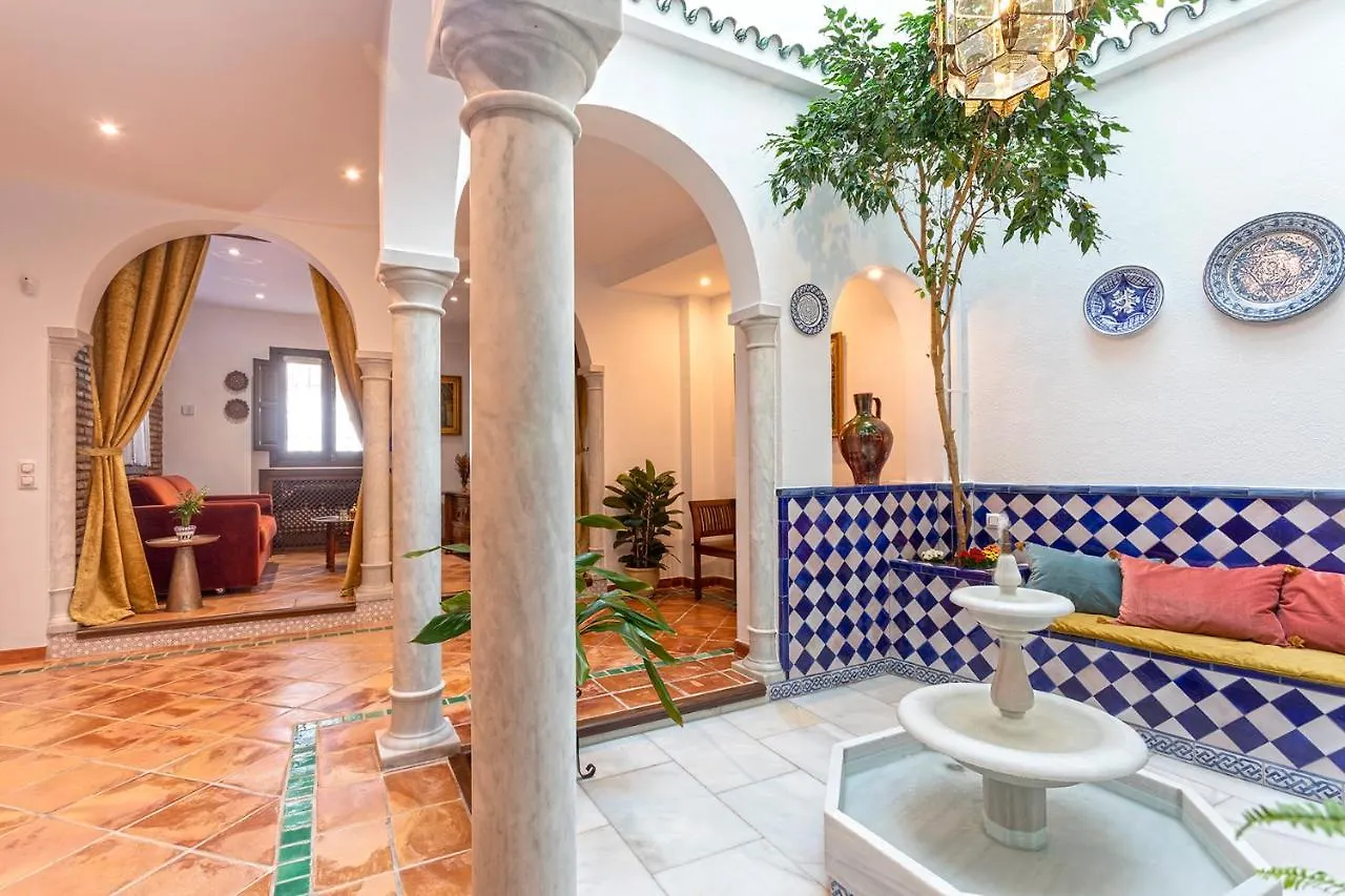 Morayma House Terrace With Views To Alhambra Villa Granada